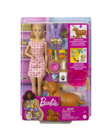 BARBIE SET PAPUSA BARBIE SI CATELUSII