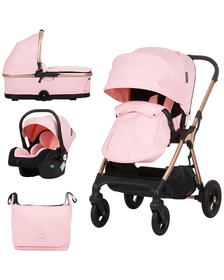 Carucior Chipolino Infinity 3 in 1 flamingo