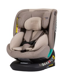 Scaun auto Chipolino Supreme I-Size 40-150 cm cu sistem Isofix macadamia