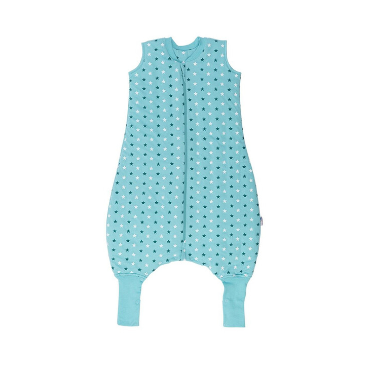 Sac de dormit cu picioruse si talpa antiderapanta Teal Stars 2-3 ani 2.5 Tog