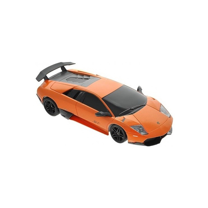 MASINA CU TELECOMANDA LAMBORGHINI MURCIELAGO LP670 PORTOCALIU CU SCARA 1 LA 24