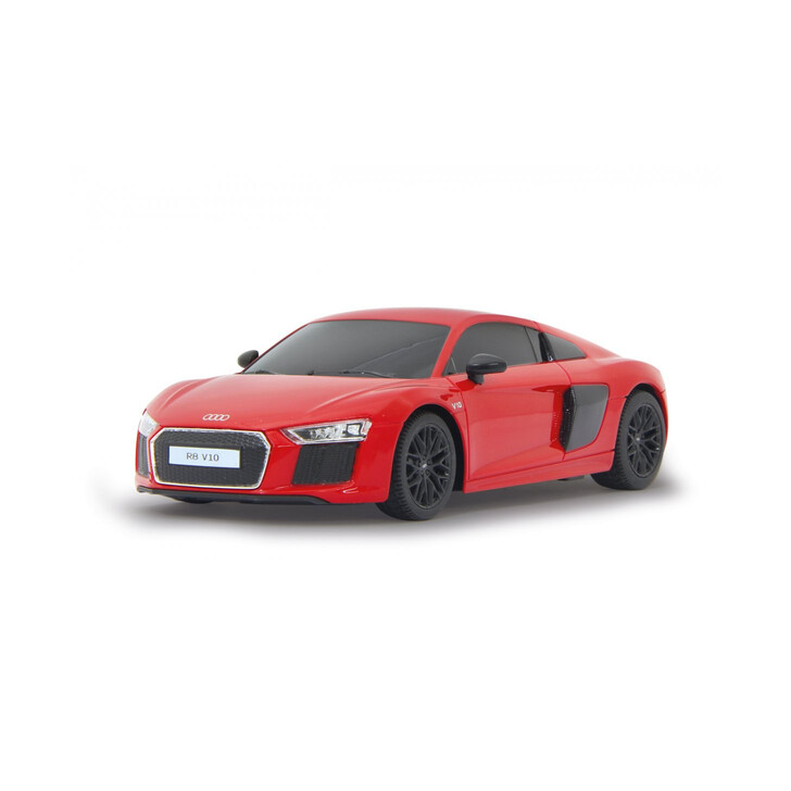 MASINA CU TELECOMANDA AUDI R8 ROSU CU SCARA 1 LA 24