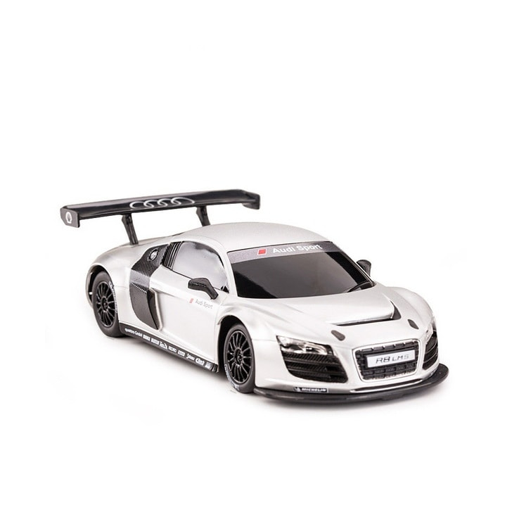 MASINUTA METALICA AUDI R8 ARGINTIE SCARA 1 LA 24