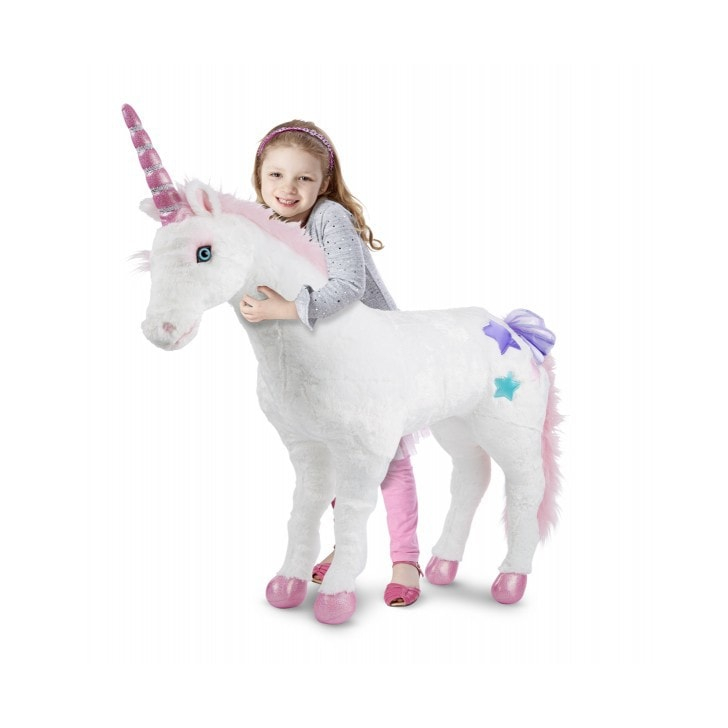 Unicorn gigant din plus Melissa and Doug