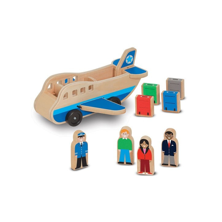 Set de joaca Avion cu pasageri Melissa and Doug