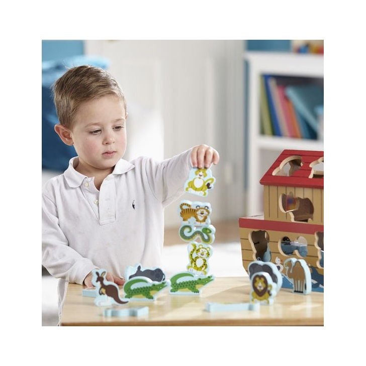 Set de joaca din lemn Arca lui Noe Melissa and Doug