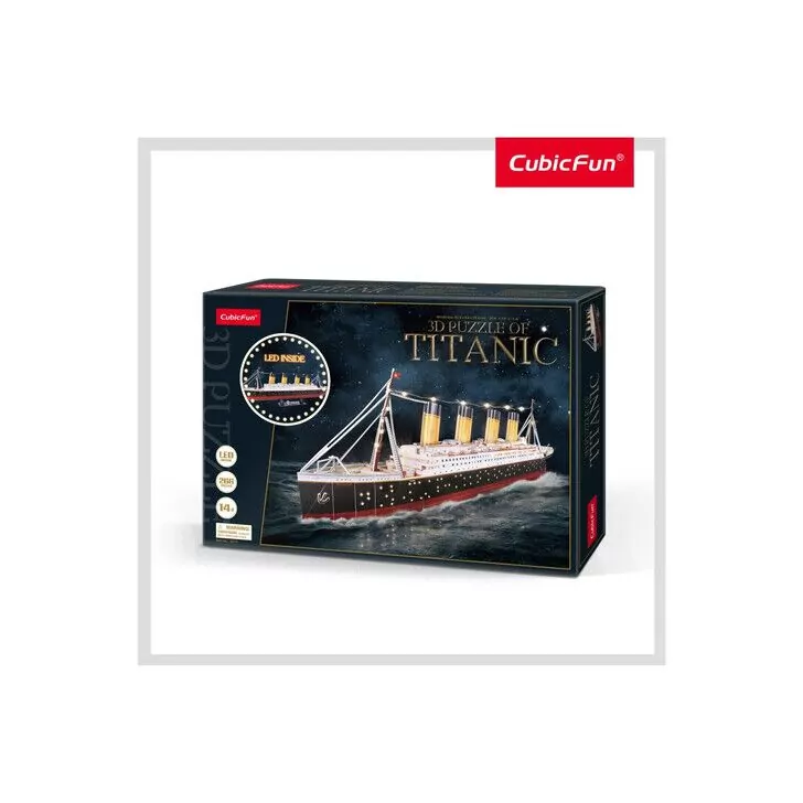 PUZZLE 3D LED TITANIC 266 PIESE