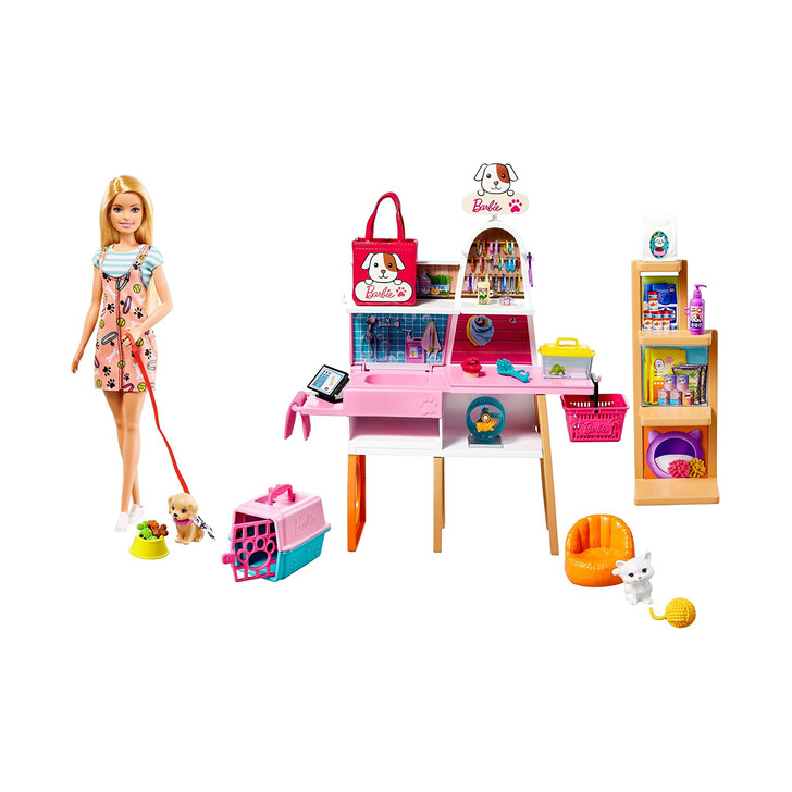 BARBIE SET DE JOACA MAGAZIN ACCESORII ANIMALUTE