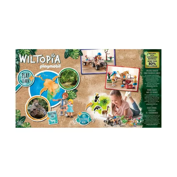 Vehicul Pentru Salvarea Animalelor - Playmobil Wiltopia