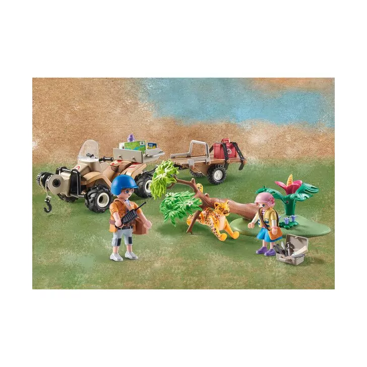 Vehicul Pentru Salvarea Animalelor - Playmobil Wiltopia