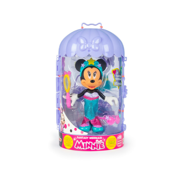 Papusa cu accesorii Fantasy Mermaid, Disney Minnie