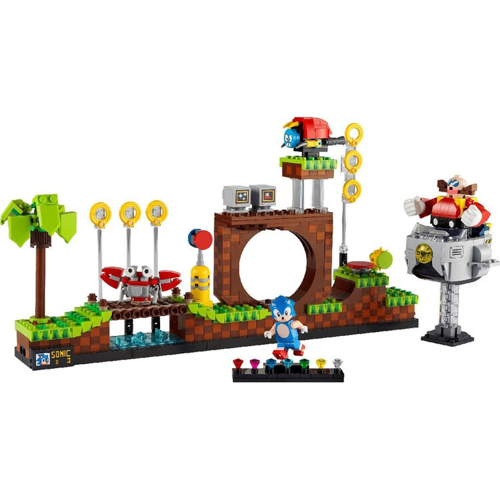 Set de construit - Lego Ideas Sonic Dealul Verde  21331