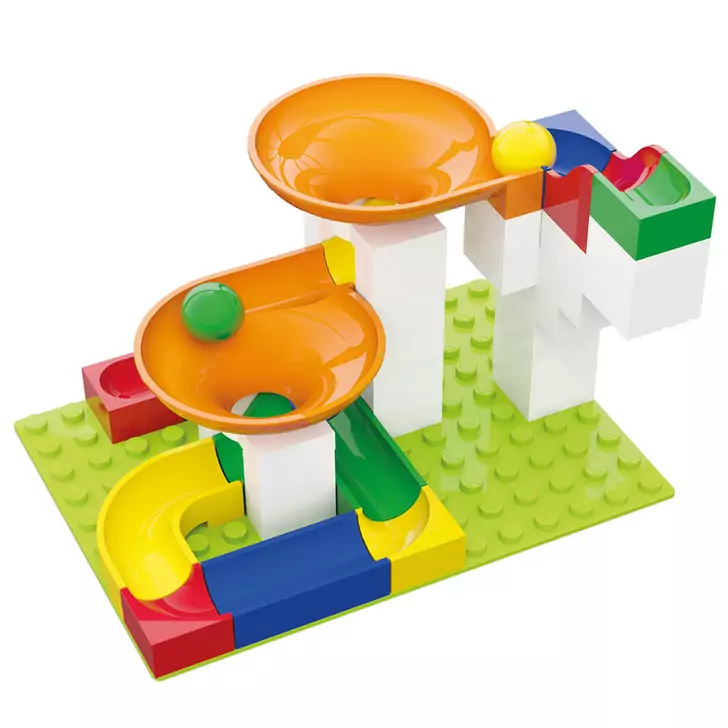 Jucarie Marble Run extensie twister Hubelino (44 piese)