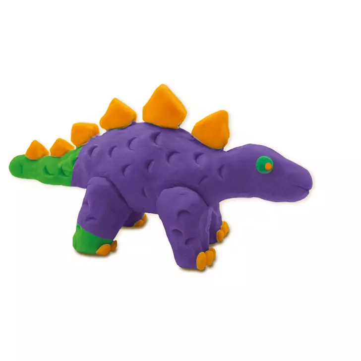 Set creativ - Schelete de dinozauri din lemn si plastilina