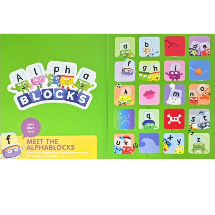 Carticica Deschide ferestrele - Alphablocks A-Z