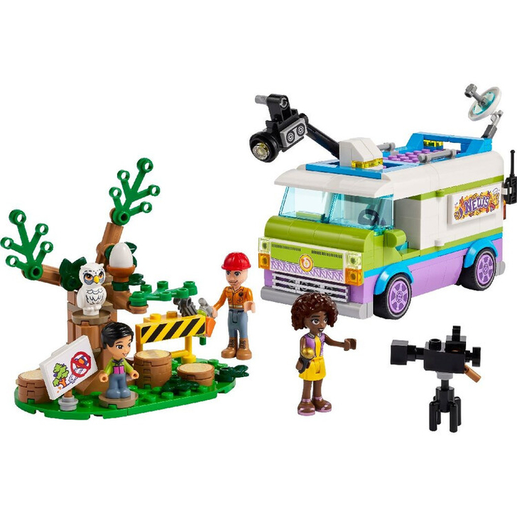 LEGO FRIENDS STUDIOUL MOBIL DE STIRI 41749