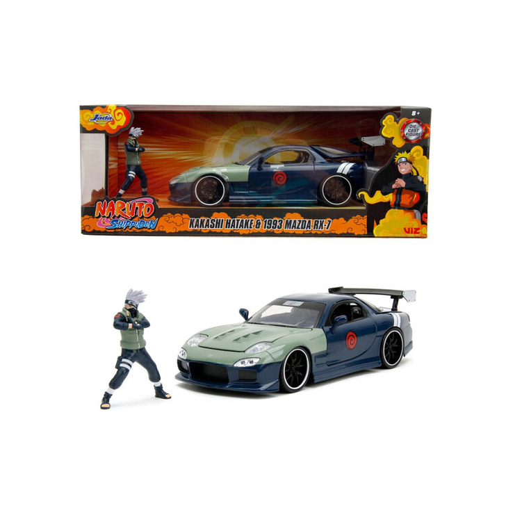 JADA MASINUTA METALICA NARUTO 1995 MAZDA RX 7 1:24