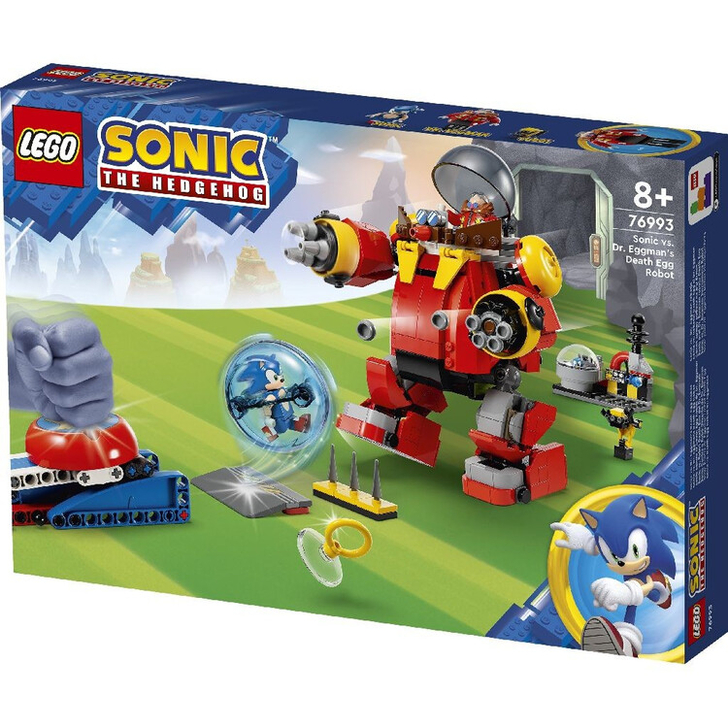 LEGO SONIC SONIC VS ROBOTUL DEATH EGG AL DR EGGMAN 76993