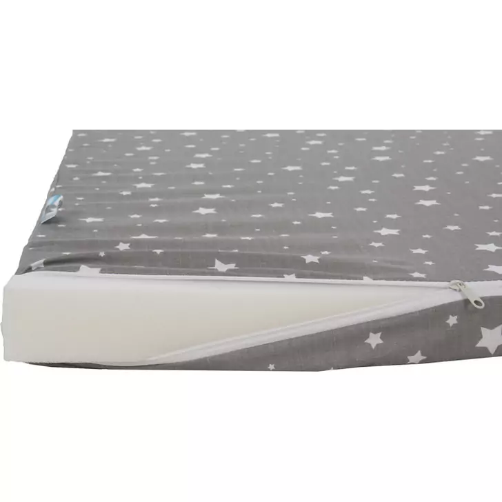 Saltea pentru tarc copii ,100x90 cm, grey star Fillikid