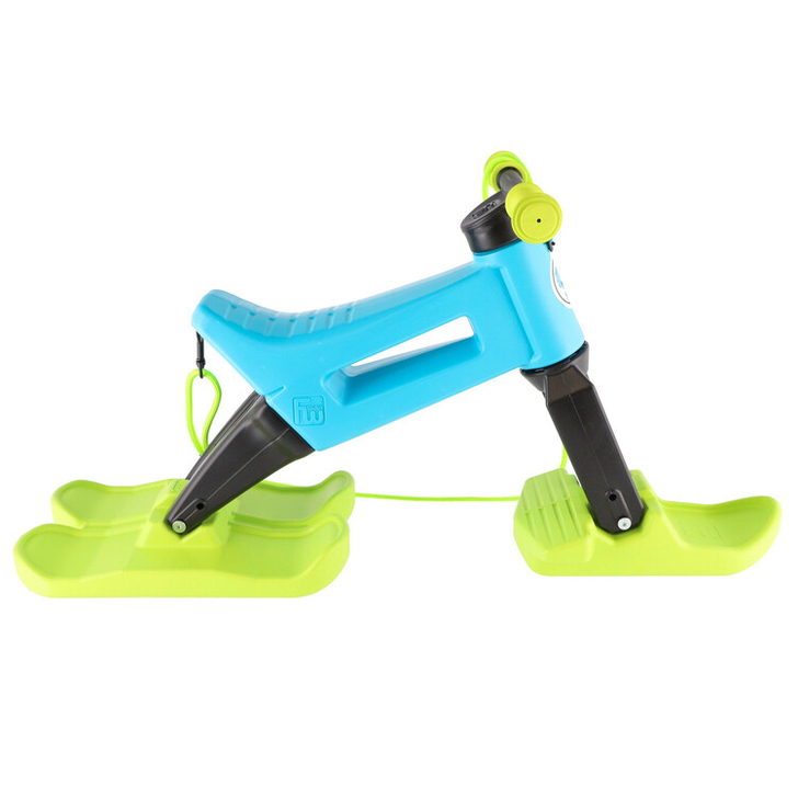 Bicicleta fara pedale Funny Wheels Rider SuperSport YETTI 3 in 1 Blue/Lime