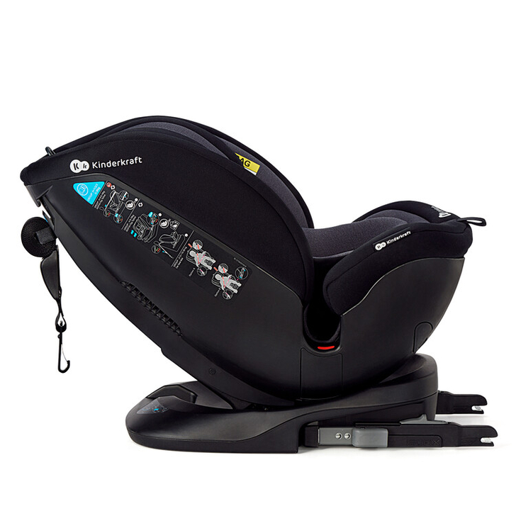 SCAUN AUTO KINDERKRAFT XPEDITION ROTATIV, 0-36 KG, CU ISOFIX, BLACK