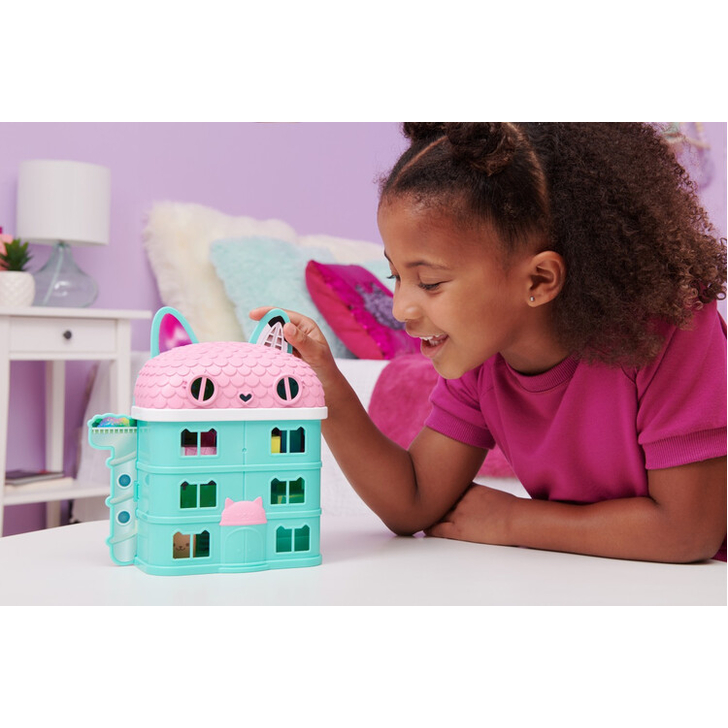 GABBYS DOLLHOUSE SET MINI CASA DE PAPUSI A LUI GABBY