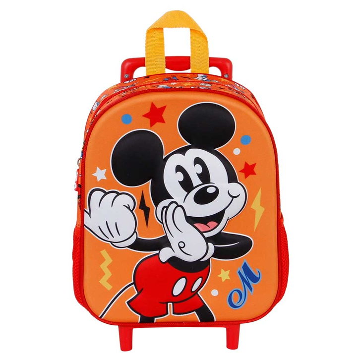 Troler Mickey Mouse Whisper 3D, 26x34x13 cm