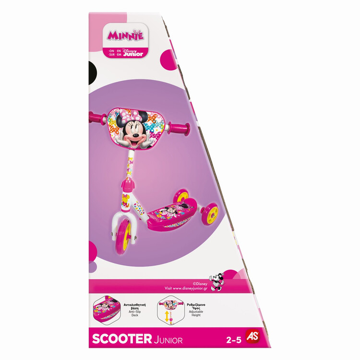 TROTINETA CU 3 ROTI MINNIE