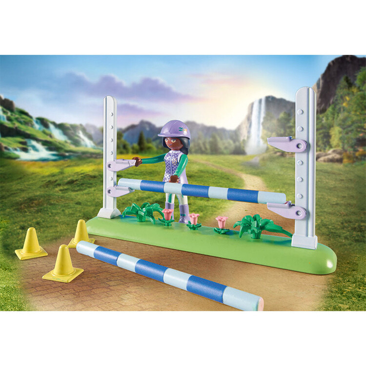 Playmobil - Arena Cu Zoe Si Calutul Blaze