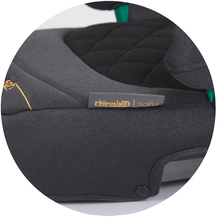 Inaltator auto Chipolino Safy I-Size 125-150 cm obsidian cu sistem Isofix