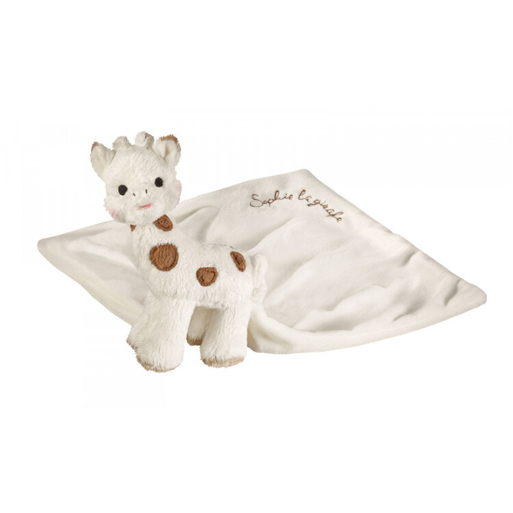 Set cadou Girafa Sophie Cherie si batistuta comforter