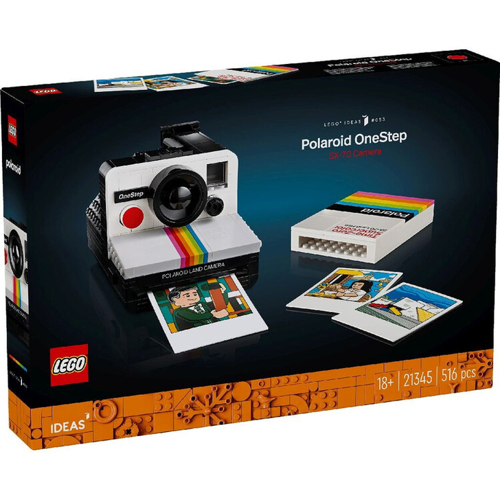 LEGO IDEAS CAMERA FOTO POLAROID ONE STEP SX 70 21345