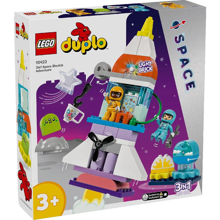 LEGO DUPLO AVENTURA CU NAVETA SPATIALA​ 3 IN 1 10422