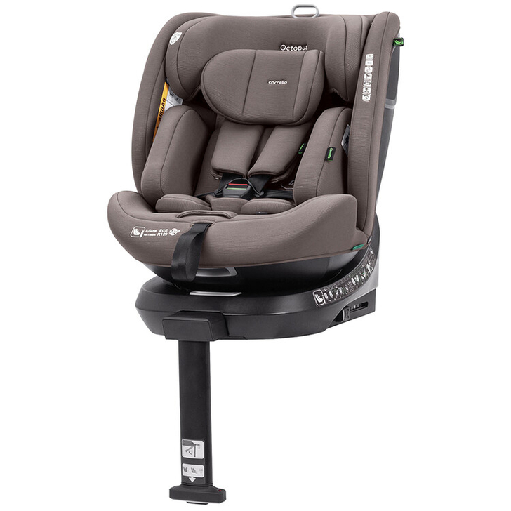 Scaun auto rotativ 360° SPS Carrello OCTOPUS i-SIZE 40-150 cm ISOFIX Sandstone Beige