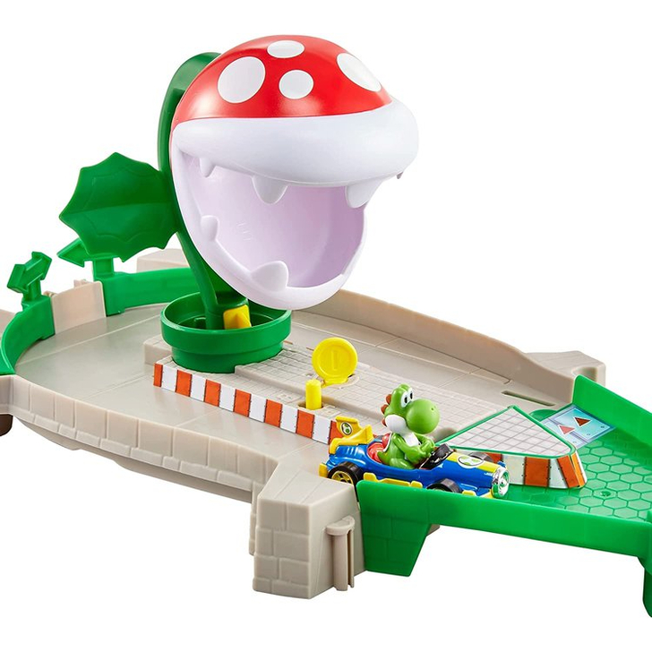 HOT WHEELS PISTA MARIO KART PLANTA PIRANHA