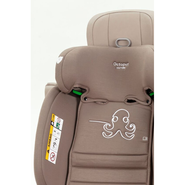 Scaun auto rotativ 360° SPS Carrello OCTOPUS i-SIZE 40-150 cm ISOFIX Sandstone Beige