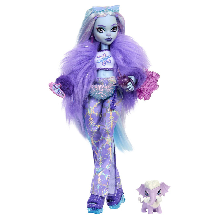 MONSTER HIGH PAPUSA ABBEY BOMINABLE SI ANIMALUT TUNDRA