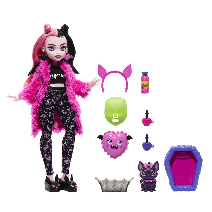 MONSTER HIGH PAPUSA DRACULAURA CREEPOVER PARTY