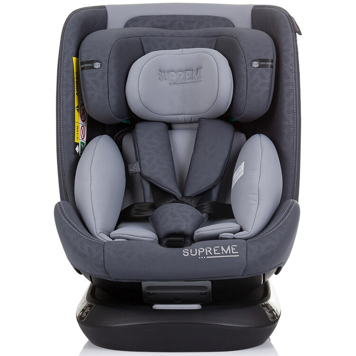 Scaun auto Chipolino Supreme I-Size 40-150 cm cu sistem Isofix granite