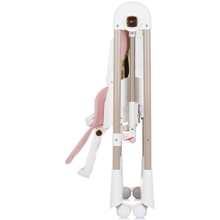 Scaun de masa Chipolino Milk Shake 2 in 1 flamingo